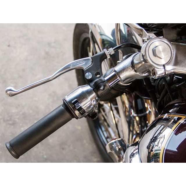 モーターロック 汎用 セパレート TTハンドル 1インチ（ブラック