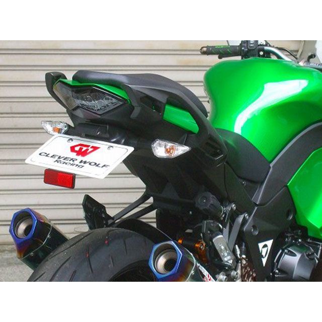 クレバーウルフ Ninja 1000 フェンダーレスキット（黒FRP） CLEVERWOLF_1