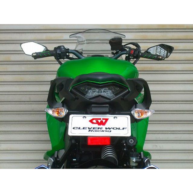 クレバーウルフ Ninja 1000 フェンダーレスキット（黒FRP） CLEVERWOLF_2