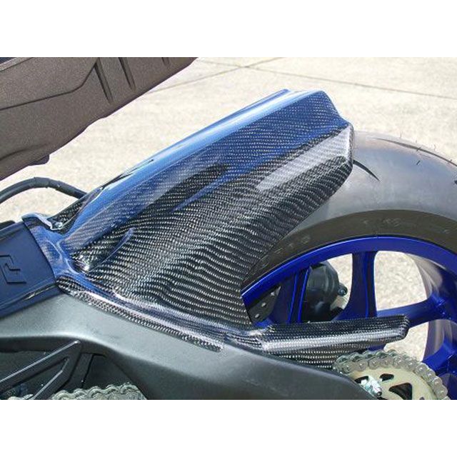 クレバーウルフ MT-10（SP） YZF-R1 リアフェンダー（ストリート用） 素材 カーボン綾織 CLEVERWOLF