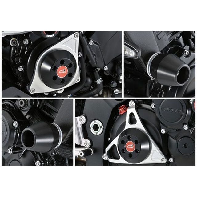 アグラス KATANA レーシングスライダー 4点セット フレームφ60＋ジェネレーターC＋クラッチタイプ2 カラー ジュラコン/ブラック AGRAS