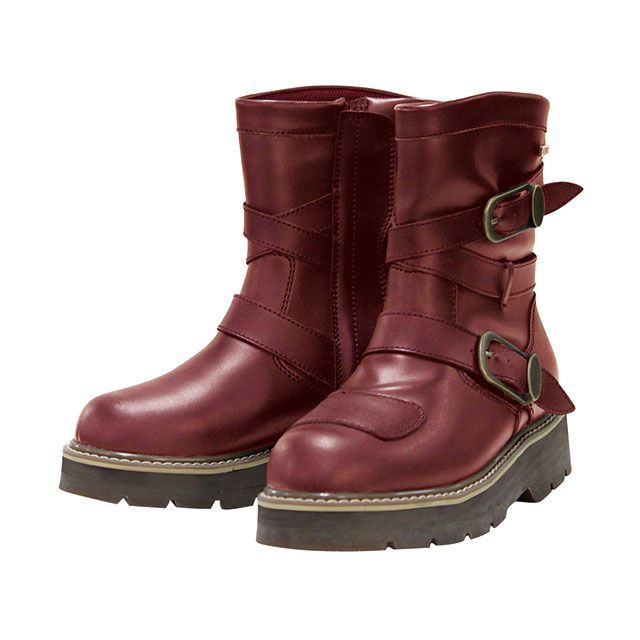 Rosso StyleLad　ROB-202　厚底バイクブーツ サイズ23.5 Rosso StyleLad ROB-202 厚底バイクブーツ サイズ23.5 ロッソ