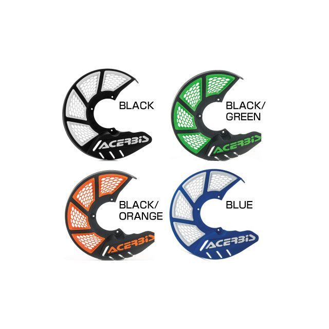 アチェルビス 汎用 AC-21846 X-BRAKE 2.0 ベンテッドフロントディスクカバー（ブラック） ACERBIS バイクの通販は 4,915円