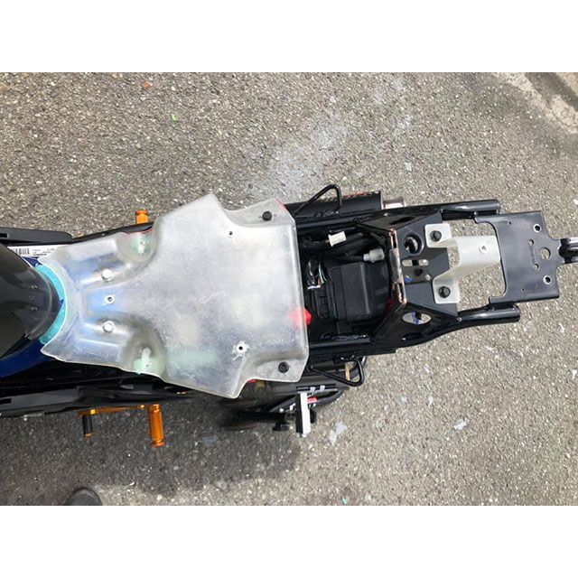 才谷屋ファクトリー GSX-R125/150 GSX-R125 シングルシート/レース/白ゲル 仕様 バフ無/裏板クィックファスナーver Sait…_2