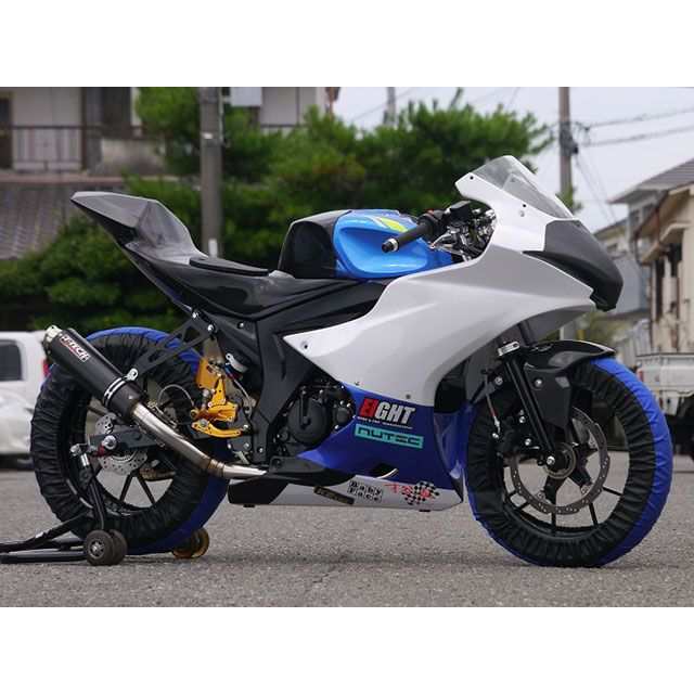 才谷屋ファクトリー GSX-R125/GSX-S125 フロントフェンダー 仕様：カーボン平織 Saitaniya Factory バイク バイクパーツ