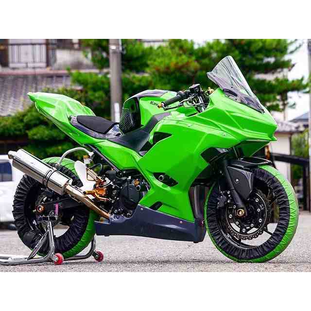 才谷屋ファクトリー Ninja250/400 18〜Ninja250/400 ライトカバー 仕様 スリット/白ゲル Saitaniya Factor…