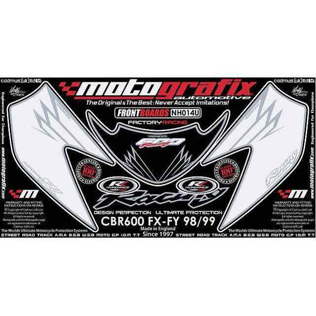 モトグラフィックス CBR600 FX-FY NH014U ボディパッド Front ホンダ MOTOGRAFIX バイク