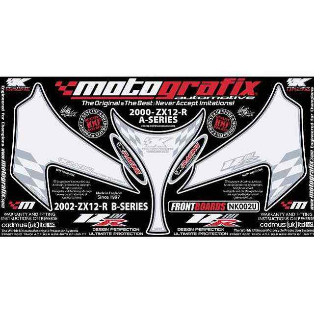 モトグラフィックス ZX-12R A Series NK002U ボディパッド Front カワサキ MOTOGRAFIX バイク