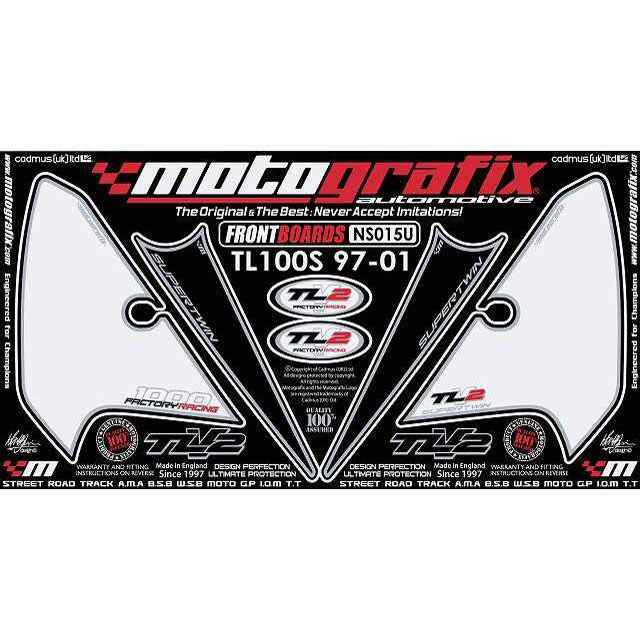 モトグラフィックス TL1000S NS015U ボディパッド Front スズキ MOTOGRAFIX バイク