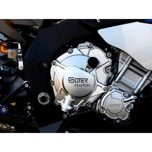 スータークラッチ YZF-R1 SUTER スーター ビレットエンジンクラッチ2次カバー SUTERCLUTCH