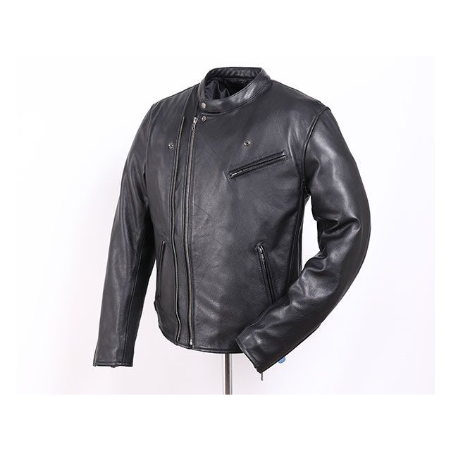 デグナー 2019-2020秋冬モデル 19WJ-14 カウレザーダブルジャケット（ブラック） サイズ 2XL DEGNER_2