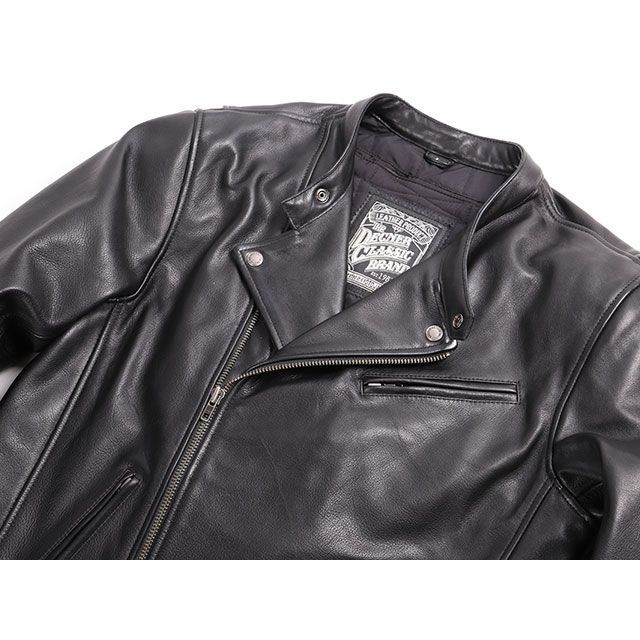デグナー 2019-2020秋冬モデル 19WJ-14 カウレザーダブルジャケット（ブラック） サイズ 2XL DEGNER_4