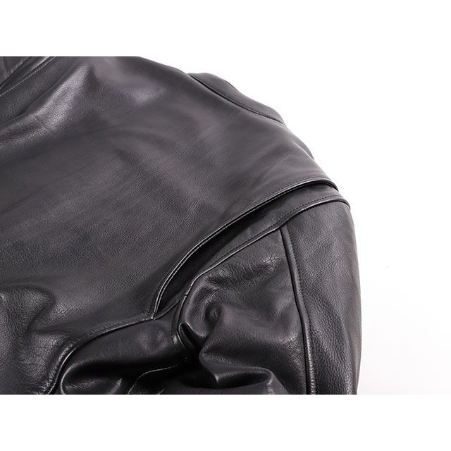 デグナー 2019-2020秋冬モデル 19WJ-14 カウレザーダブルジャケット（ブラック） サイズ 2XL DEGNER_9