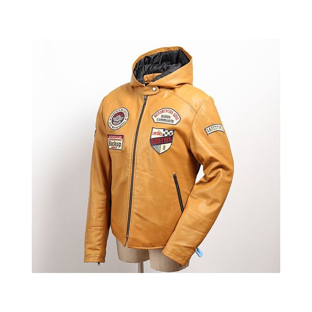 デグナー 2019-2020秋冬モデル FR19WJ-20 レディースレザージャケット（キャメル） サイズ レディースL DEGNER