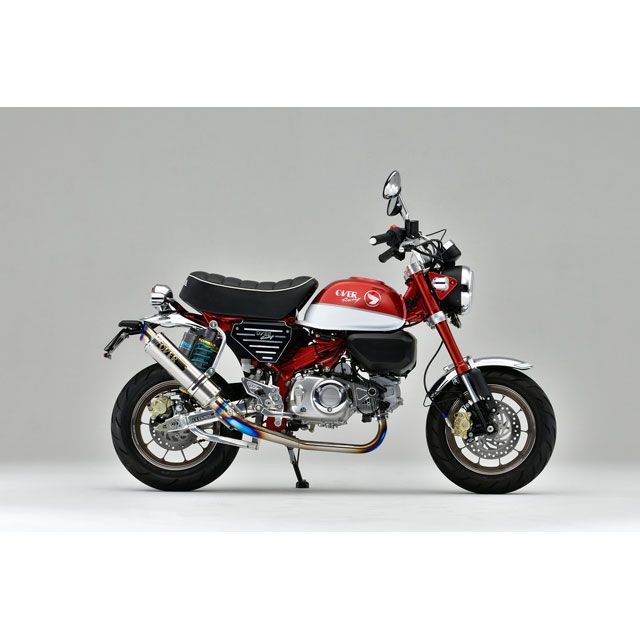 オーバーレーシング MONKEY125 GP-Performance サウンドアジャスト フルエキゾーストマフラー OVER RACING_1