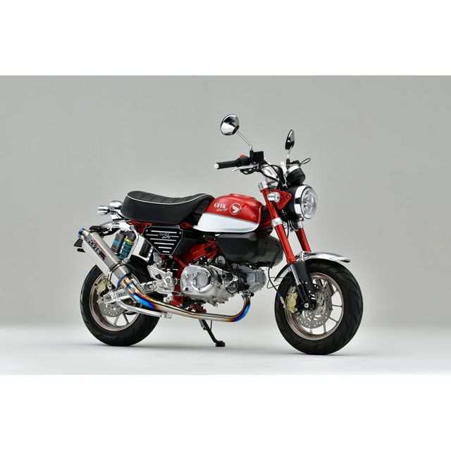 オーバーレーシング MONKEY125 TT-Formula サウンドアジャスト フルエキゾーストマフラー OVER RACING バイクの通販は