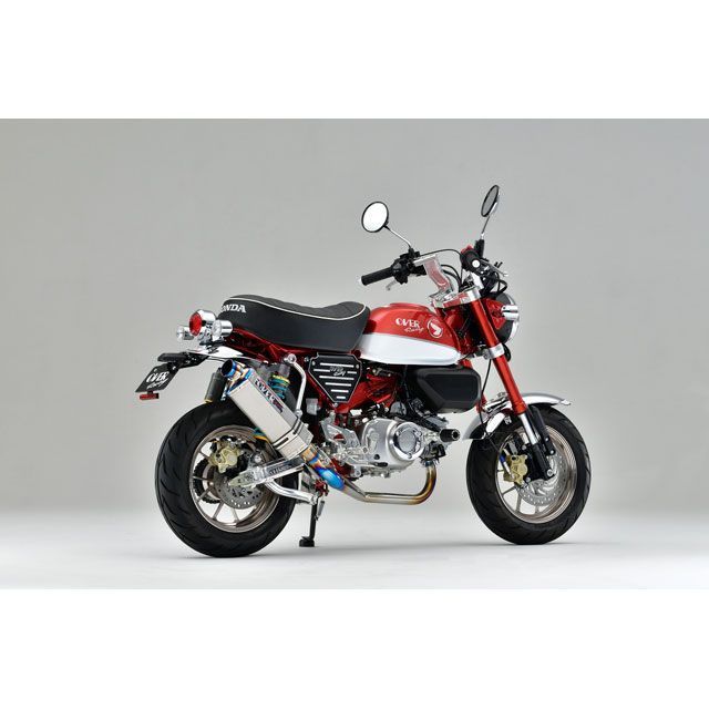 オーバーレーシング MONKEY125 TT-Formula サウンドアジャスト フルエキゾーストマフラー OVER RACING_2