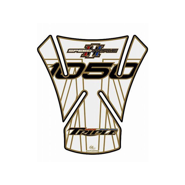 モトグラフィックス 1050 SPEED TRIPLE タンクパッド トライアンフ タイプ TT017W1 MOTOGRAFIX バイクの通販は