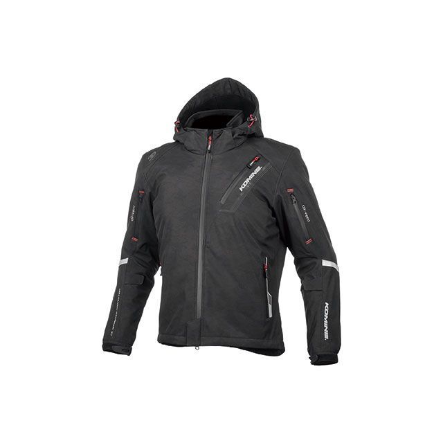 コミネ 2019-2020秋冬モデル JK-579 プロテクトソフトシェルウィンターパーカ-イフ（ネオブラックカモ） サイズ XL KOMINE バ… 23,245円