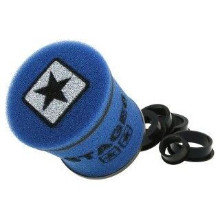 ステージ6 汎用 汎用エアフィルター 小 カラー 青 STAGE6 バイクの通販は