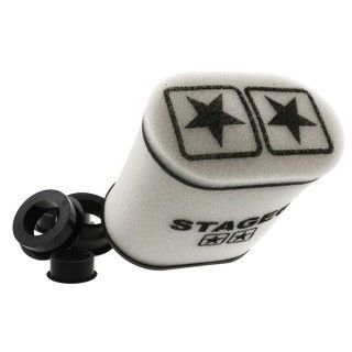 ステージ6 汎用 汎用エアフィルター 大 カラー 白 STAGE6 バイクの通販は 6,298円