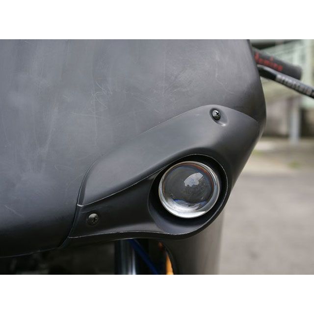 T2レーシング NSR250 フルカウル TYPE-1（復刻） ストリート黒ゲル＋ライトカーボン スクリーン スクリーンタイプ1 アッパーカウルステ…_10
