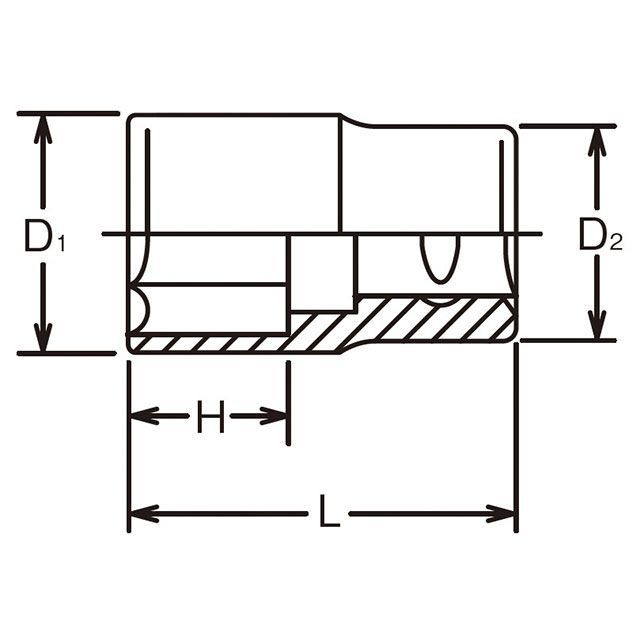 コーケン 8400M-67 1SQ 6角ソケット 67mm Ko-ken_1