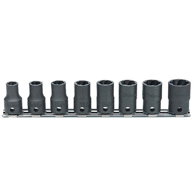 コーケン RS3127/8 8点組 3/8SQ ナットツイスター・レールセット Ko-ken