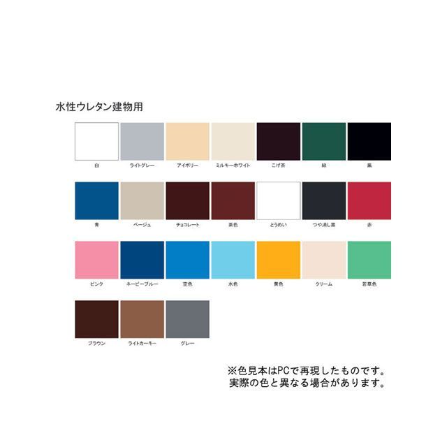 サンデーペイント 水性ウレタン建物用 アイボリー 14L sundaypaint_1