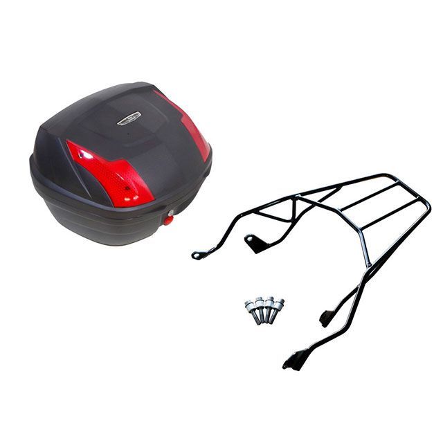 ワールドウォーク 125/250/390DUKE（2017〜）用リアキャリア リアボックスセット 容量 32リッター WW バイクの通販は