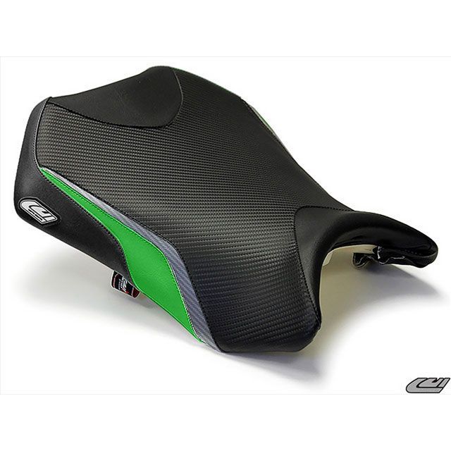 ルイモト Ninja 250R フロント シートカバー Team Kawasaki LUI MOTO