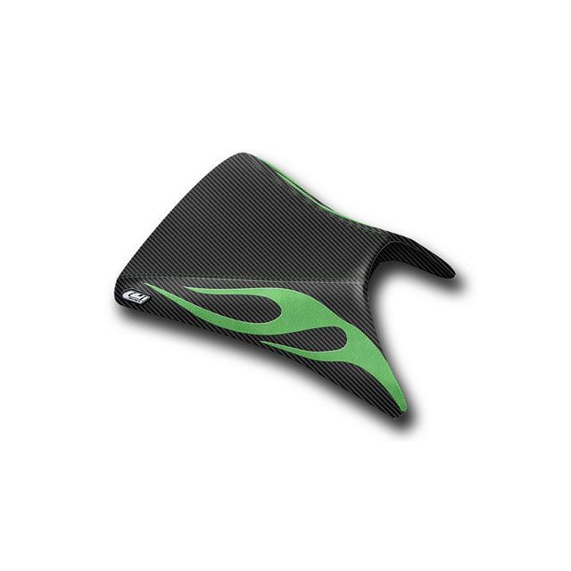 ルイモト ZX-6R フロント シートカバー Flame LUI MOTO