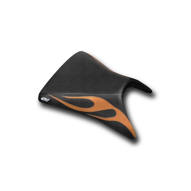 ルイモト ZX-6R フロント シートカバー Flame LUI MOTO バイク シート