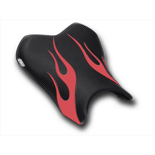 ルイモト YZF-R6 フロント シートカバー Flame LUI MOTO