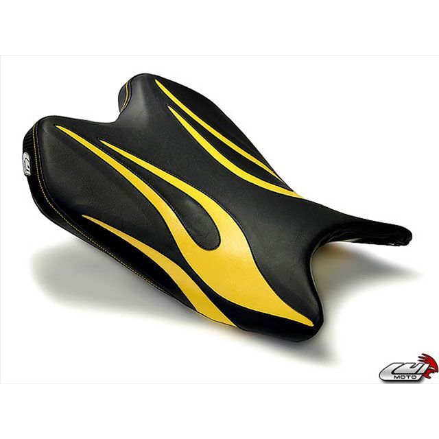 ルイモト YZF-R6 フロント シートカバー Flame LUI MOTO
