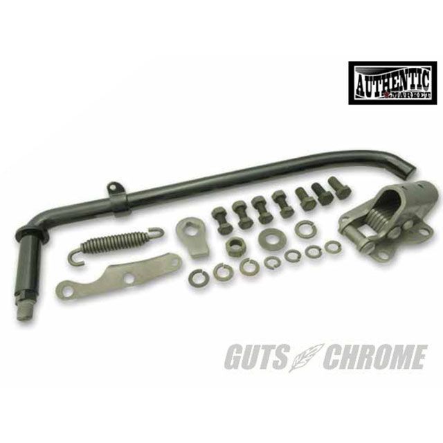 ガッツクローム FXST FX＆FL パーカライズドサイドスタンドアッシー