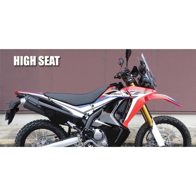 スパイラル CRF250L/M/Rally コンプリートシート ハイ（ブラック） SPIRAL バイクの通販は 34,719円