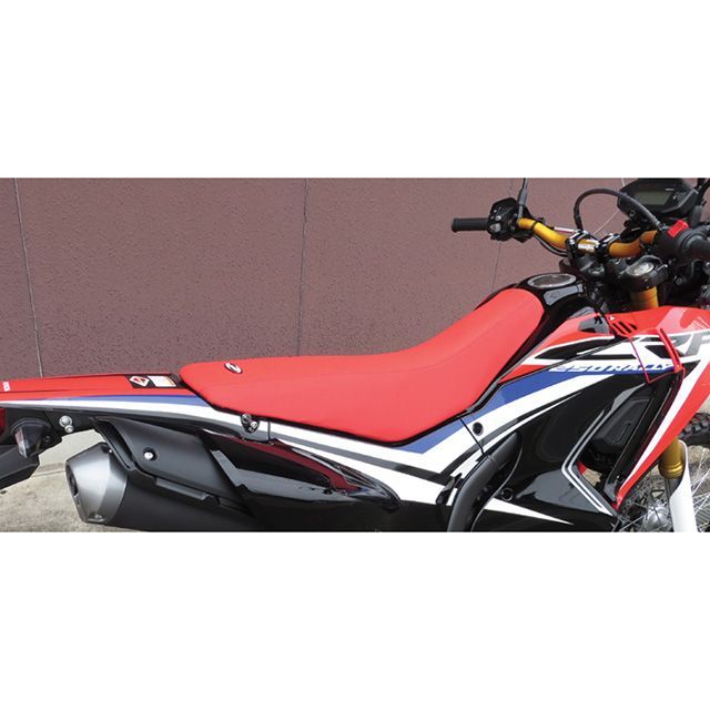 スパイラル CRF250L/M/Rally コンプリートシート ハイ（レッド） SPIRAL バイク