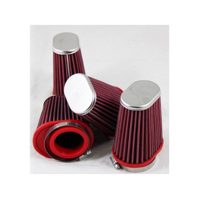 ビーエムシー Oval airfilters for carburetor（ChromeTop） BMC