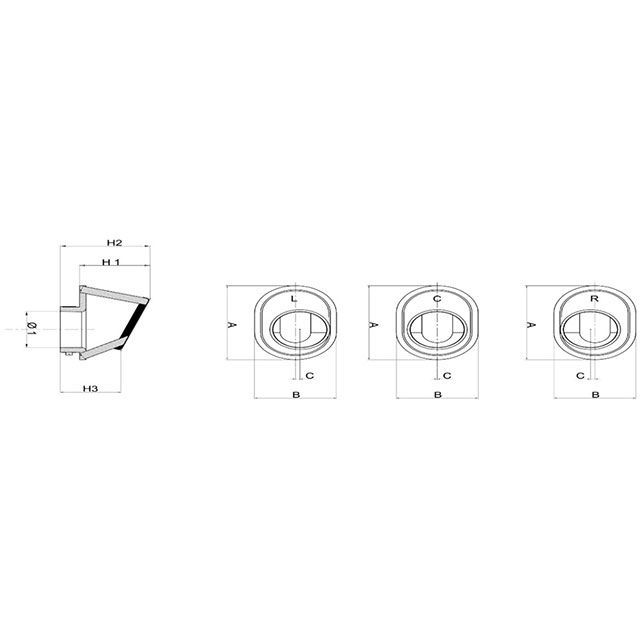 ビーエムシー Oval airfilters for carburetor（ChromeTop） BMC_1