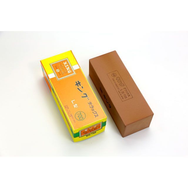 松永トイシ 松永 キングデラックス L型 ＃700 220x80x70 MATSUNAGA STONE 日用品の通販は 6,180円