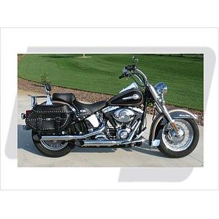 クロームワークス ソフテイル スリップオンマフラー 3インチ・スラッシュカット 2007年以降ソフテイル用（A） Chrome Works_2
