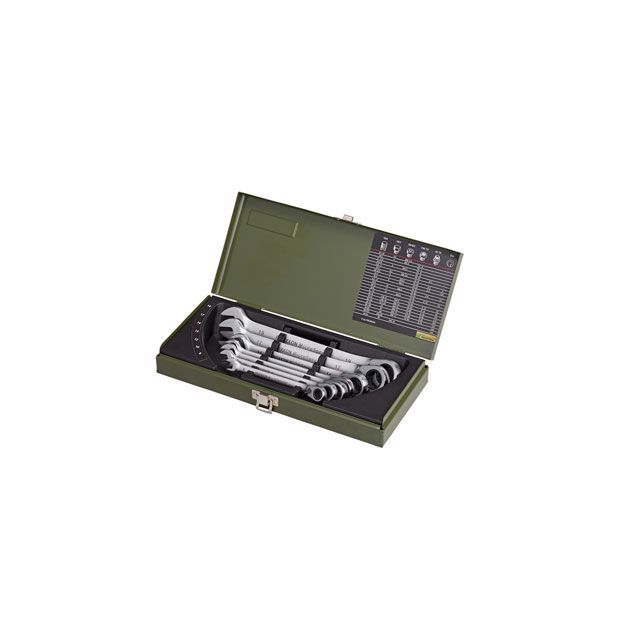 キソパワーツール マイクロスピーダーコンビレンチ（固定式）セット7本 KISO POWER TOOL 日用品