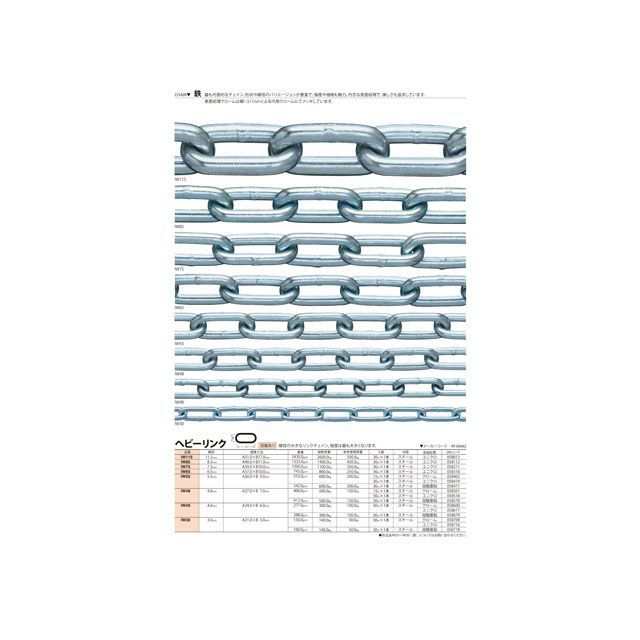 ニッサチェイン ユニクロ ヘビーリンク 30m nissa chain 日用品