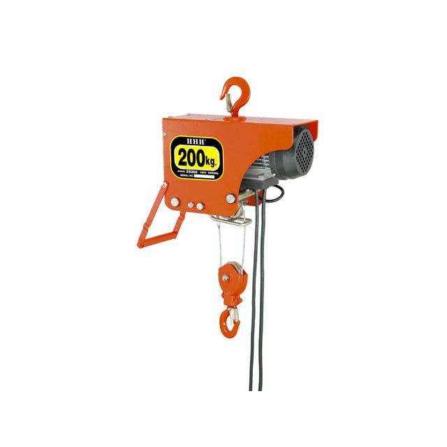 スリーエッチ ZS200 HHH デンキホイスト(ヨウテイ6M) HHH 日用品の通販は