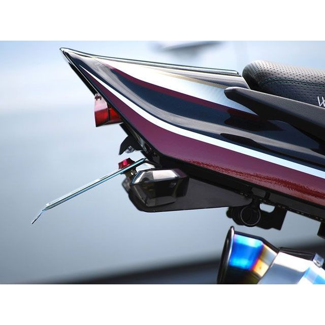 バグース ZRX1200DAEG 一体式フェンダーレスキット（ブラックアルマイト） カラー ブラックアルマイト Bagus