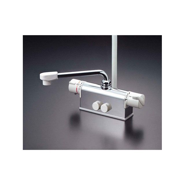 ケーブイケー KF771ZY 寒 デッキサーモシャワー 取付120 KVK 日用品の通販は 28,064円