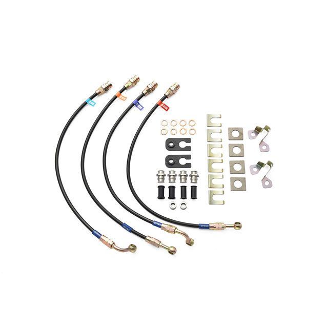 スウェッジライン ホースキット BB1/4 プレリュード ホースカラー ブラック SWAGE-LINE 車 自動車の通販は