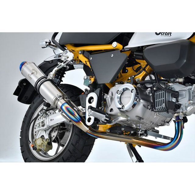 Gクラフト モンキー125 G'craft×r's gear ワイバンクラシックマフラー