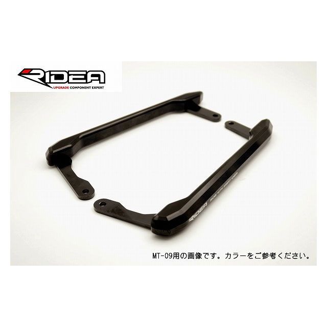 リデア MT-07/MT-07 ABS アルミ削り出しグラブバー（ブラック） RIDEA